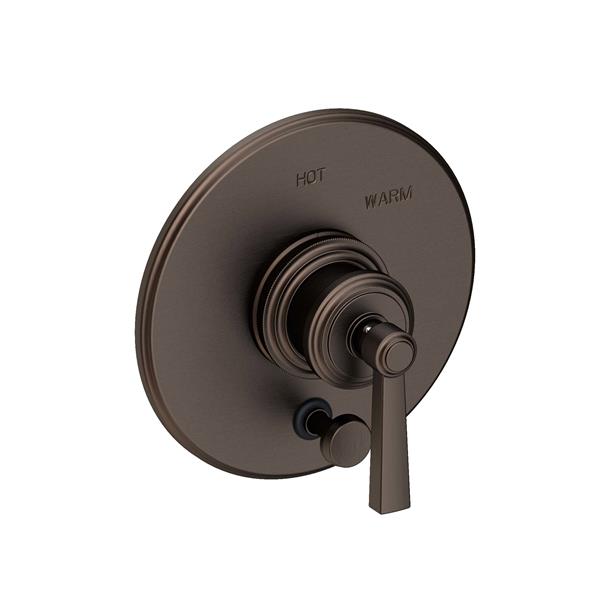 Newport Brass - Balanced Pressure Tub & Shower Diverter Plate With Handle