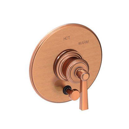 Newport Brass - Balanced Pressure Tub & Shower Diverter Plate With Handle