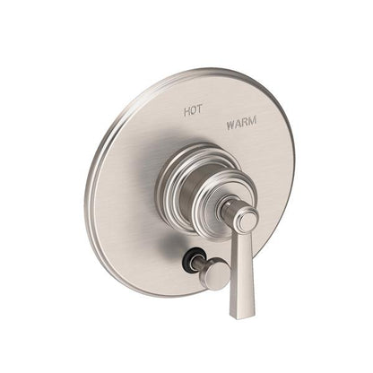 Newport Brass - Balanced Pressure Tub & Shower Diverter Plate With Handle