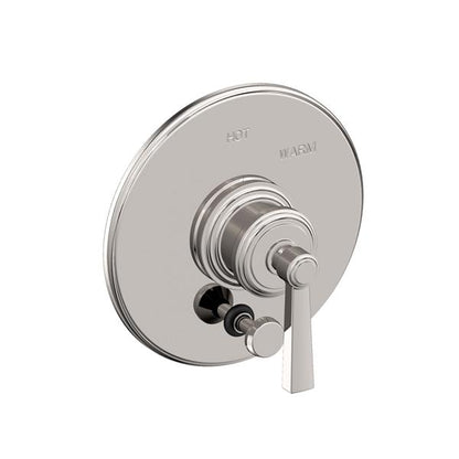 Newport Brass - Balanced Pressure Tub & Shower Diverter Plate With Handle