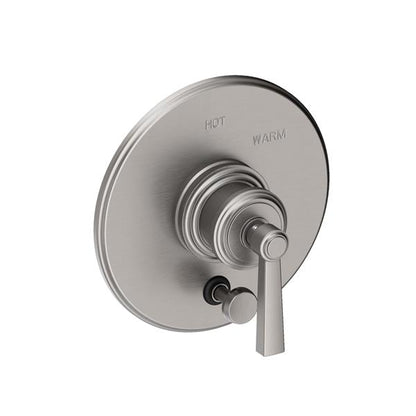 Newport Brass - Miro Balanced Pressure Tub & Shower Diverter Plate with Handle. Less Showerhead, arm and flange.