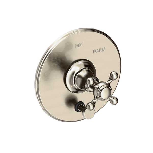 Newport Brass - Victoria Balanced Pressure Tub & Shower Diverter Plate with Handle. Less Showerhead, arm and flange.