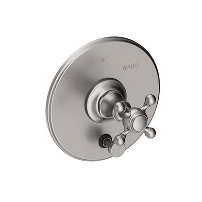 Newport Brass - Victoria Balanced Pressure Tub & Shower Diverter Plate with Handle. Less Showerhead, arm and flange.