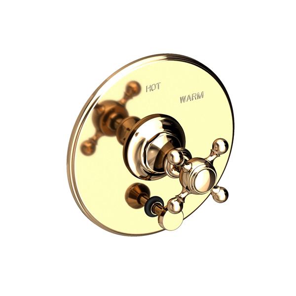 Newport Brass - Victoria Balanced Pressure Tub & Shower Diverter Plate with Handle. Less Showerhead, arm and flange.