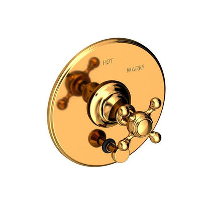 Newport Brass - Victoria Balanced Pressure Tub & Shower Diverter Plate with Handle. Less Showerhead, arm and flange.