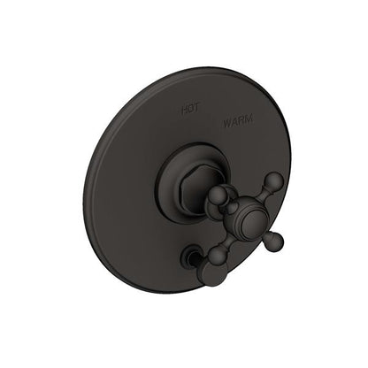 Newport Brass - Victoria Balanced Pressure Tub & Shower Diverter Plate with Handle. Less Showerhead, arm and flange.