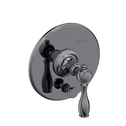 Newport Brass - Victoria Balanced Pressure Tub & Shower Diverter Plate with Handle. Less Showerhead, arm and flange.