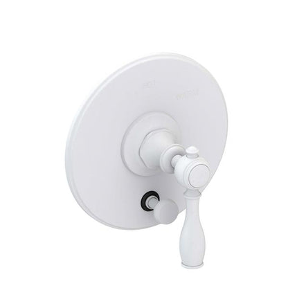 Newport Brass - Victoria Balanced Pressure Tub & Shower Diverter Plate with Handle. Less Showerhead, arm and flange.
