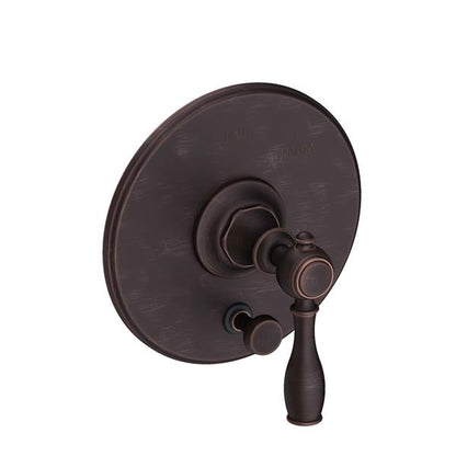 Newport Brass - Victoria Balanced Pressure Tub & Shower Diverter Plate with Handle. Less Showerhead, arm and flange.