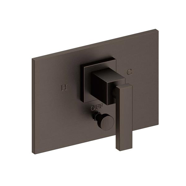 Newport Brass - Secant Balanced Pressure Tub & Shower Diverter Plate with Handle. Less Showerhead, arm and flange.