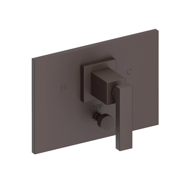 Newport Brass - Secant Balanced Pressure Tub & Shower Diverter Plate with Handle. Less Showerhead, arm and flange.