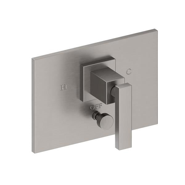 Newport Brass - Secant Balanced Pressure Tub & Shower Diverter Plate with Handle. Less Showerhead, arm and flange.