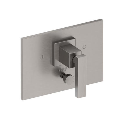Newport Brass - Secant Balanced Pressure Tub & Shower Diverter Plate with Handle. Less Showerhead, arm and flange.