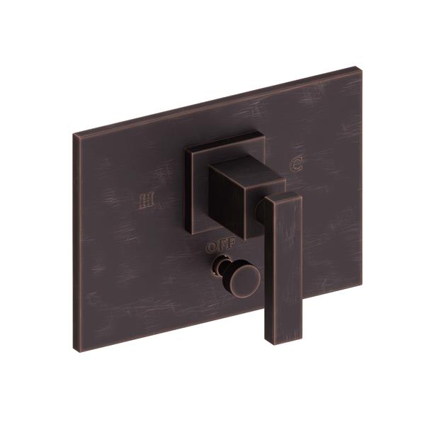 Newport Brass - Secant Balanced Pressure Tub & Shower Diverter Plate with Handle. Less Showerhead, arm and flange.