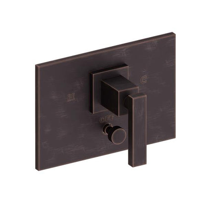 Newport Brass - Secant Balanced Pressure Tub & Shower Diverter Plate with Handle. Less Showerhead, arm and flange.