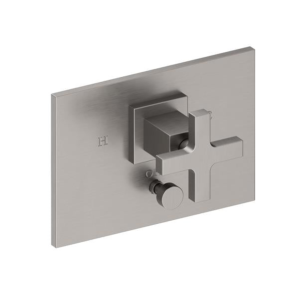 Newport Brass - Secant Balanced Pressure Tub & Shower Diverter Plate with Handle. Less Showerhead, arm and flange.