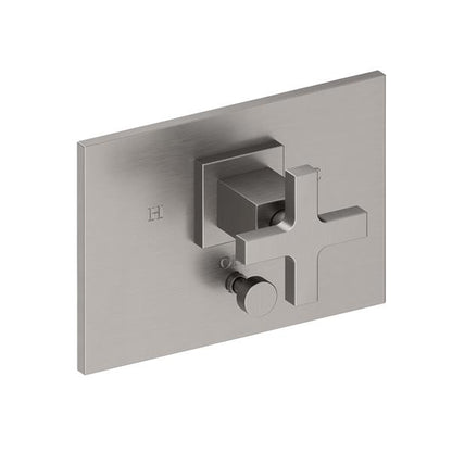 Newport Brass - Secant Balanced Pressure Tub & Shower Diverter Plate with Handle. Less Showerhead, arm and flange.