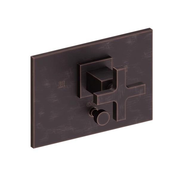 Newport Brass - Secant Balanced Pressure Tub & Shower Diverter Plate with Handle. Less Showerhead, arm and flange.