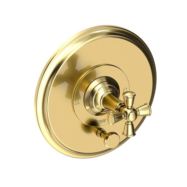 Newport Brass - Aylesbury Balanced Pressure Tub & Shower Diverter Plate with Handle. Less Showerhead, arm and flange.