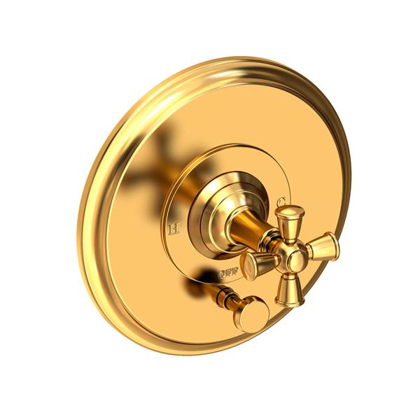 Newport Brass - Balanced Pressure Tub & Shower Diverter Plate With Handle