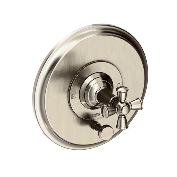 Newport Brass - Aylesbury Balanced Pressure Tub & Shower Diverter Plate with Handle. Less Showerhead, arm and flange.