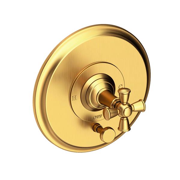 Newport Brass - Aylesbury Balanced Pressure Tub & Shower Diverter Plate with Handle. Less Showerhead, arm and flange.