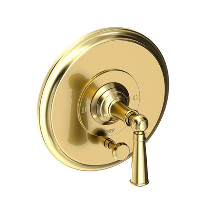 Newport Brass - Aylesbury Balanced Pressure Tub & Shower Diverter Plate with Handle. Less Showerhead, arm and flange.