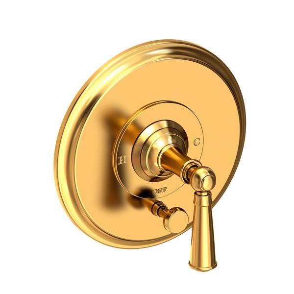 Newport Brass - Aylesbury Balanced Pressure Tub & Shower Diverter Plate with Handle. Less Showerhead, arm and flange.