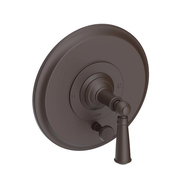 Newport Brass - Aylesbury Balanced Pressure Tub & Shower Diverter Plate with Handle. Less Showerhead, arm and flange.