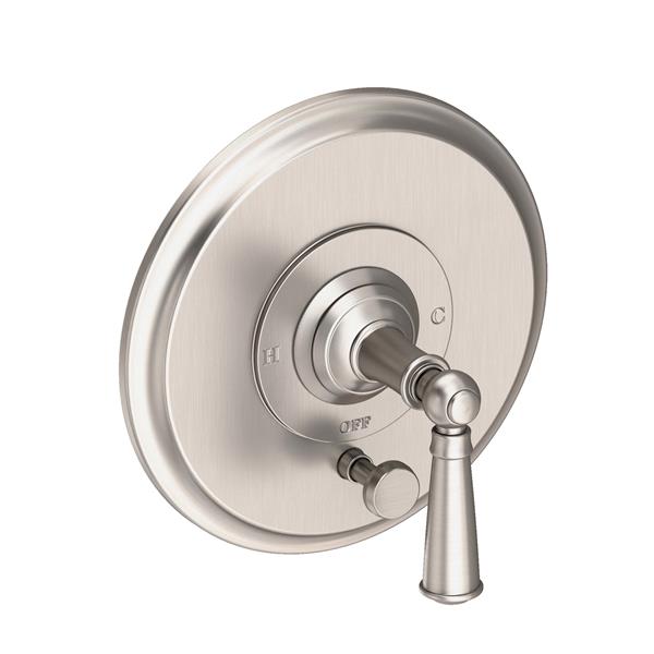 Newport Brass - Aylesbury Balanced Pressure Tub & Shower Diverter Plate with Handle. Less Showerhead, arm and flange.