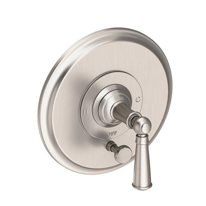 Newport Brass - Aylesbury Balanced Pressure Tub & Shower Diverter Plate with Handle. Less Showerhead, arm and flange.