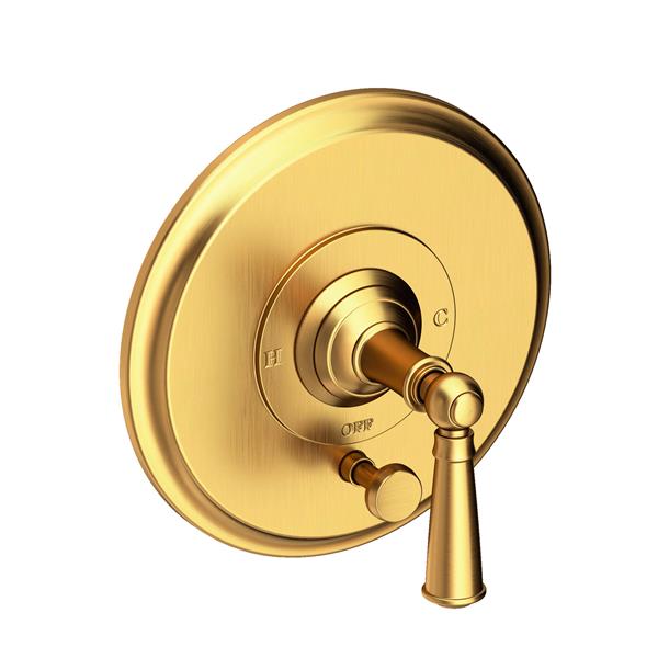 Newport Brass - Aylesbury Balanced Pressure Tub & Shower Diverter Plate with Handle. Less Showerhead, arm and flange.