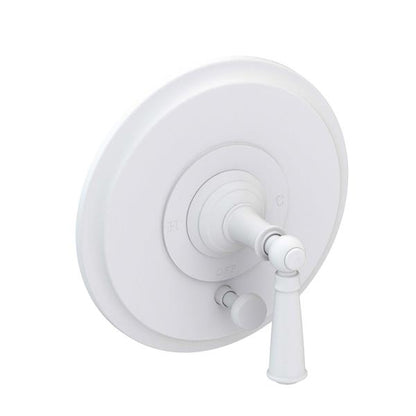 Newport Brass - Aylesbury Balanced Pressure Tub & Shower Diverter Plate with Handle. Less Showerhead, arm and flange.
