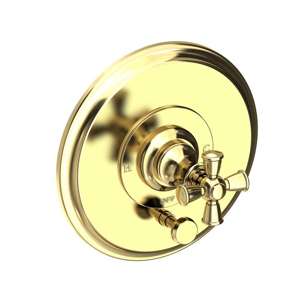 Newport Brass - Sutton Balanced Pressure Tub & Shower Diverter Plate with Handle. Less Showerhead, arm and flange.