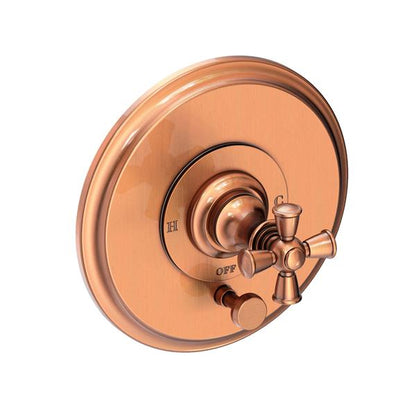 Newport Brass - Sutton Balanced Pressure Tub & Shower Diverter Plate with Handle. Less Showerhead, arm and flange.