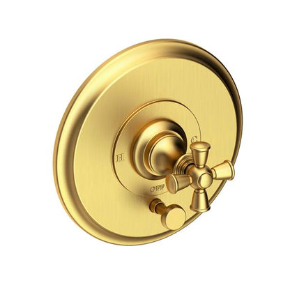 Newport Brass - Sutton Balanced Pressure Tub & Shower Diverter Plate with Handle. Less Showerhead, arm and flange.