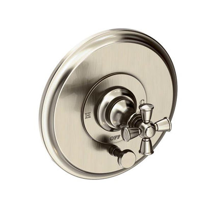 Newport Brass - Sutton Balanced Pressure Tub & Shower Diverter Plate with Handle. Less Showerhead, arm and flange.