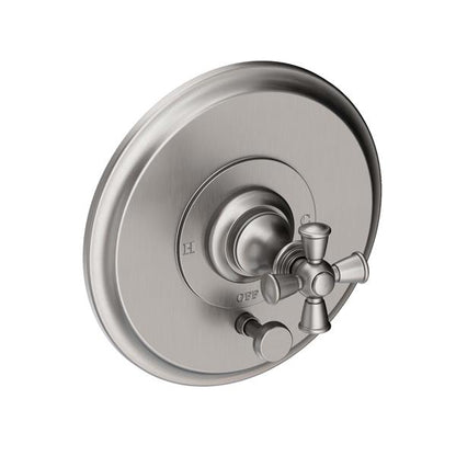 Newport Brass - Sutton Balanced Pressure Tub & Shower Diverter Plate with Handle. Less Showerhead, arm and flange.