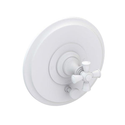 Newport Brass - Sutton Balanced Pressure Tub & Shower Diverter Plate with Handle. Less Showerhead, arm and flange.