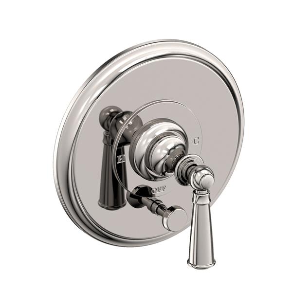 Newport Brass - Sutton Balanced Pressure Tub & Shower Diverter Plate with Handle. Less Showerhead, arm and flange.