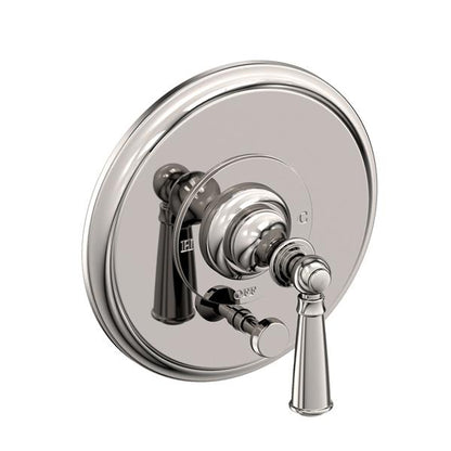 Newport Brass - Sutton Balanced Pressure Tub & Shower Diverter Plate with Handle. Less Showerhead, arm and flange.