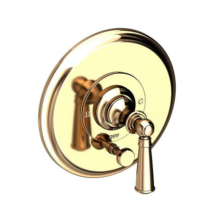 Newport Brass - Sutton Balanced Pressure Tub & Shower Diverter Plate with Handle. Less Showerhead, arm and flange.