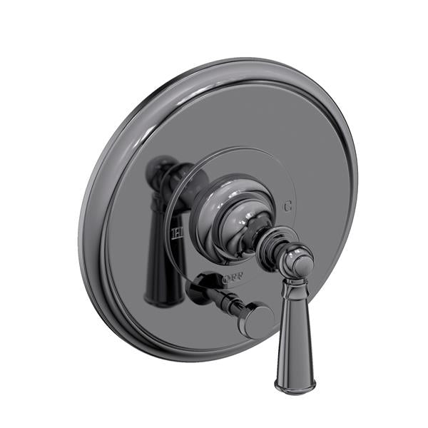Newport Brass - Sutton Balanced Pressure Tub & Shower Diverter Plate with Handle. Less Showerhead, arm and flange.