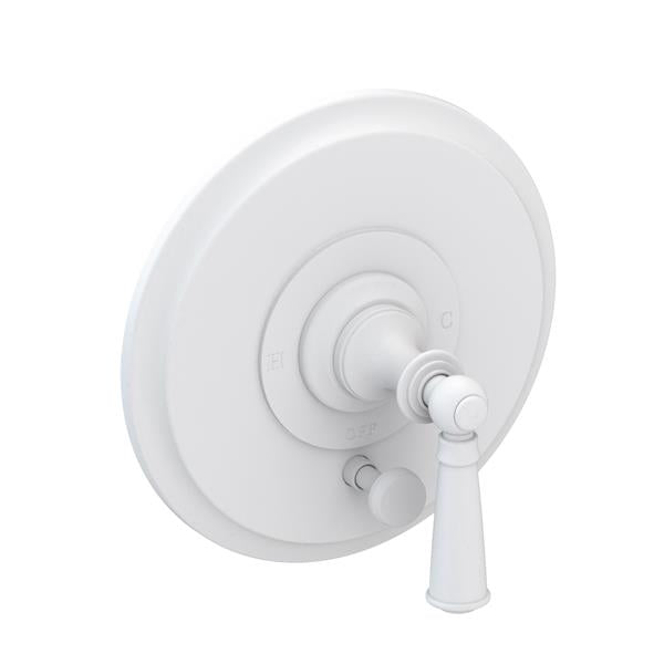 Newport Brass - Sutton Balanced Pressure Tub & Shower Diverter Plate with Handle. Less Showerhead, arm and flange.