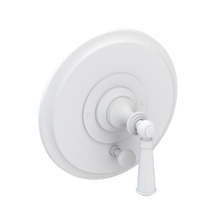Newport Brass - Sutton Balanced Pressure Tub & Shower Diverter Plate with Handle. Less Showerhead, arm and flange.