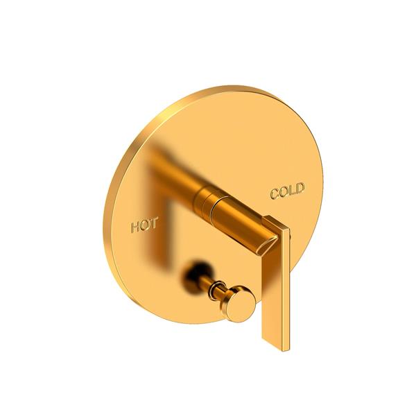Newport Brass - Keaton Balanced Pressure Tub & Shower Diverter Plate with Handle. Less Showerhead, arm and flange.