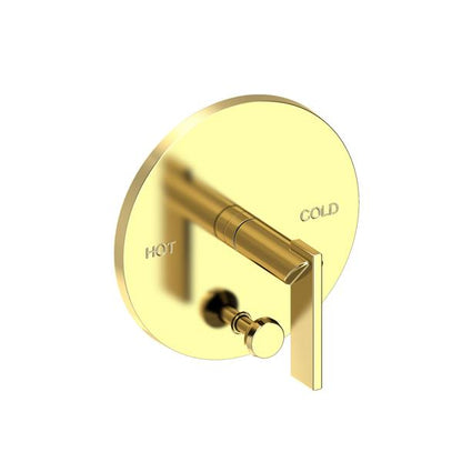 Newport Brass - Keaton Balanced Pressure Tub & Shower Diverter Plate with Handle. Less Showerhead, arm and flange.