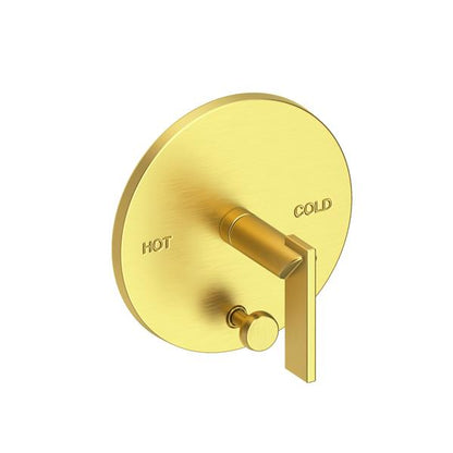 Newport Brass - Keaton Balanced Pressure Tub & Shower Diverter Plate with Handle. Less Showerhead, arm and flange.