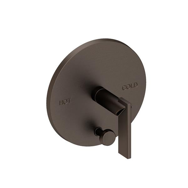Newport Brass - Keaton Balanced Pressure Tub & Shower Diverter Plate with Handle. Less Showerhead, arm and flange.