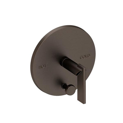 Newport Brass - Keaton Balanced Pressure Tub & Shower Diverter Plate with Handle. Less Showerhead, arm and flange.